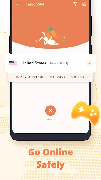 Screenshot 4 of Turbo VPN – Unlimited Free VPN