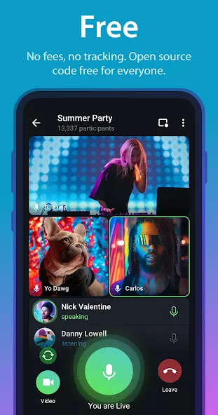 Telegram app screenshot 5