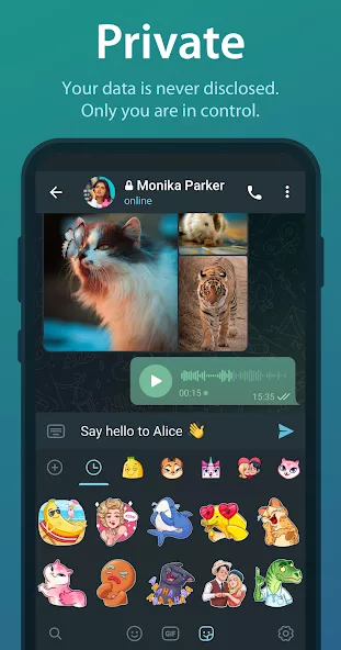 Telegram app screenshot 4