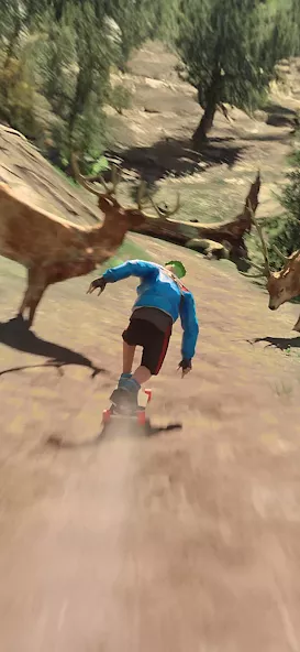 Downhill Racer gameplay screenshot 3