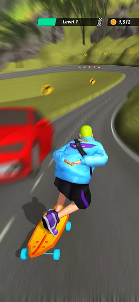 Downhill Racer gameplay screenshot 4