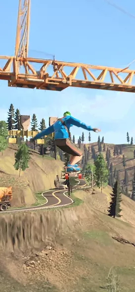 Downhill Racer gameplay screenshot 2