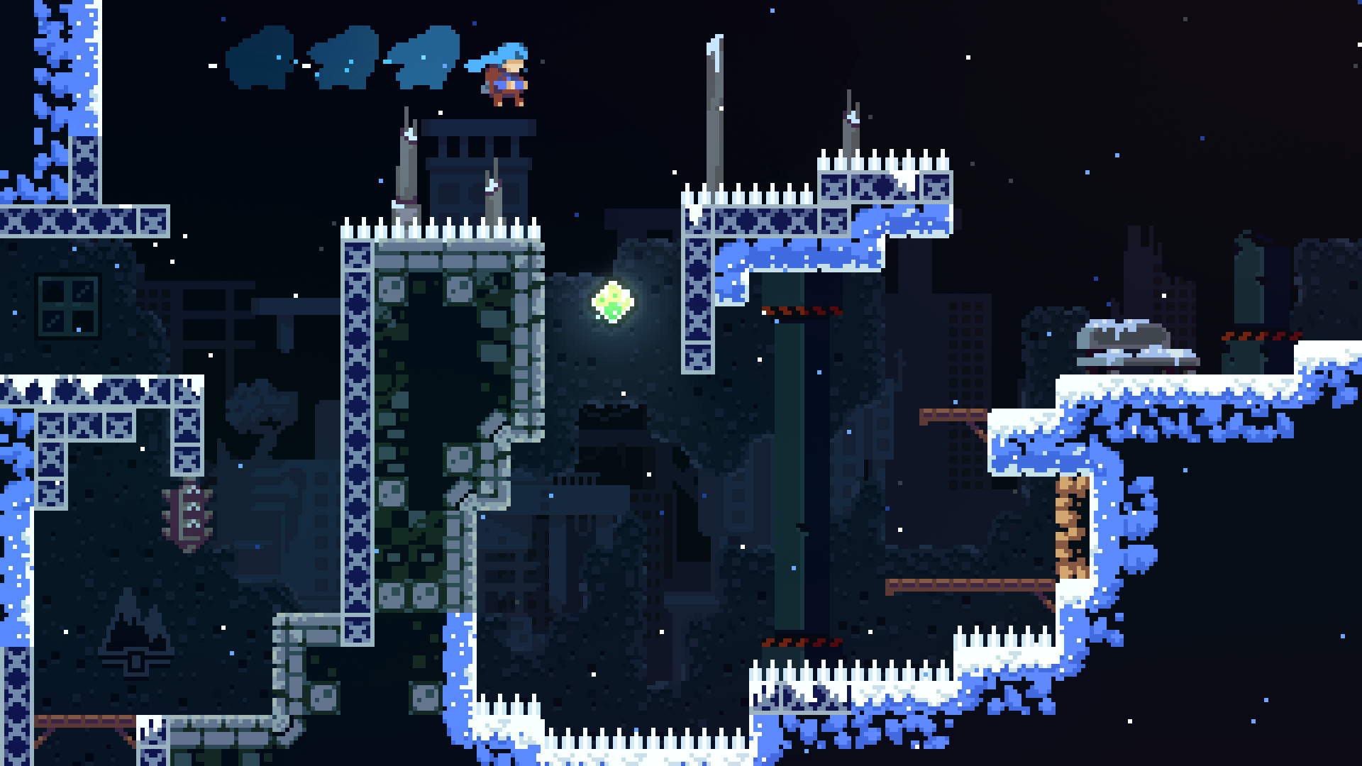 Captura de tela do gameplay de Celeste 4