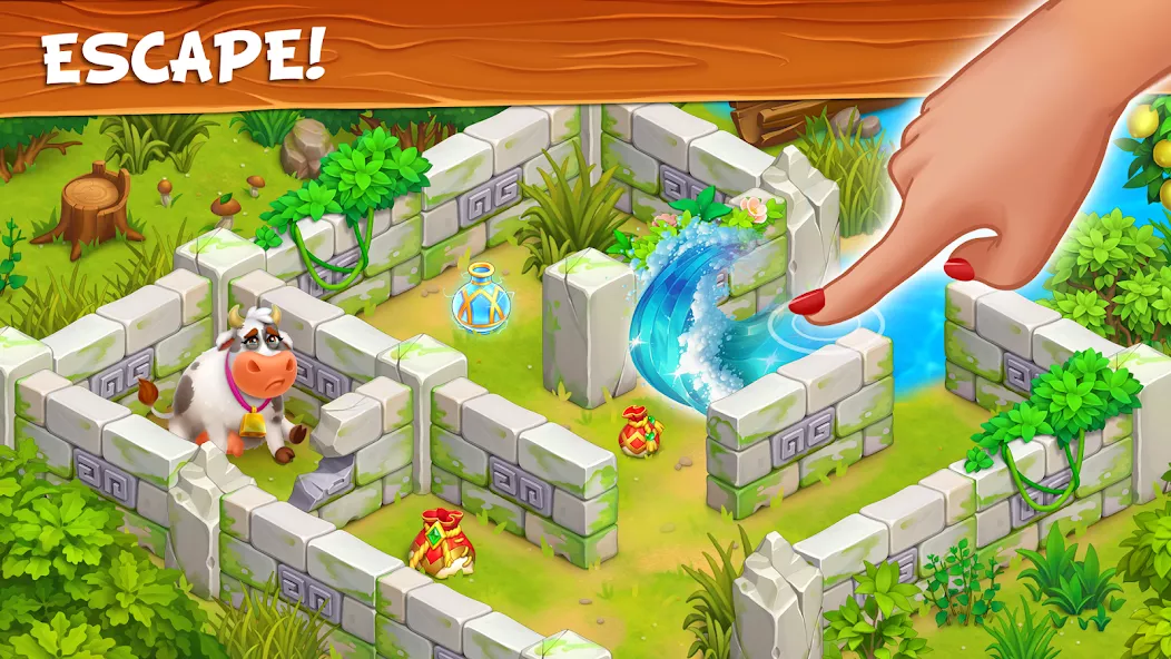 Farm Town Gameplay Screenshot 1