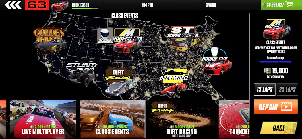 Stock Car Racing gameplay screenshot 5