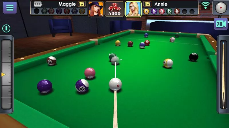 Screenshot di 3D Pool Ball 2