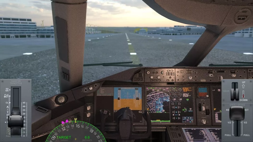 Captura de pantalla de jugabilidad de simulación de vuelo 1