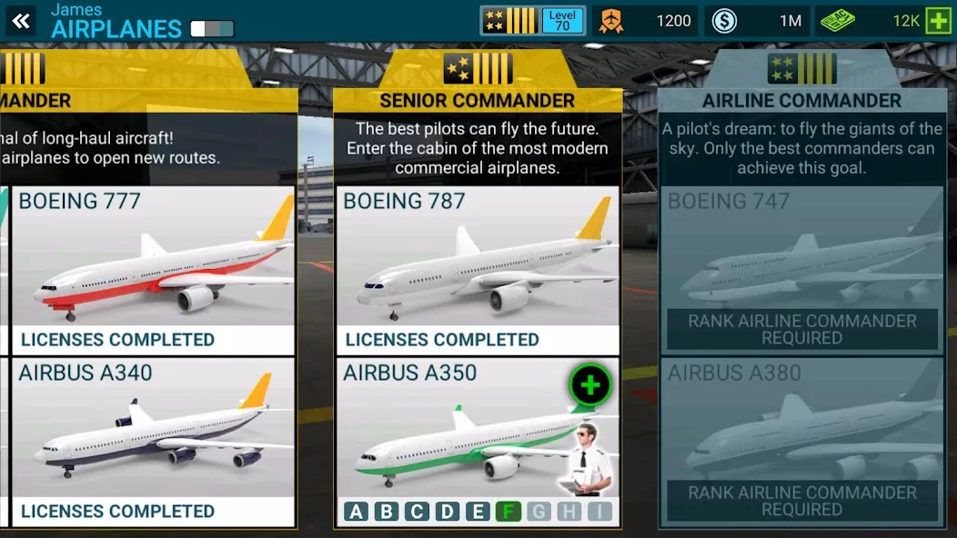 Captura de pantalla de jugabilidad de simulación de vuelo 5