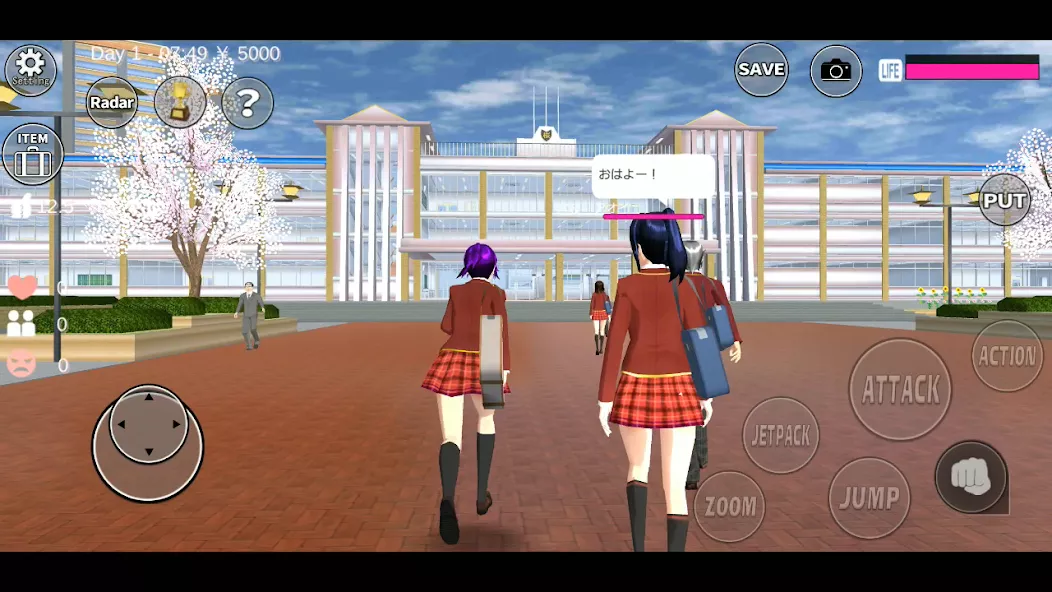 SAKURA School Simulator ภาพหน้าจอ 2