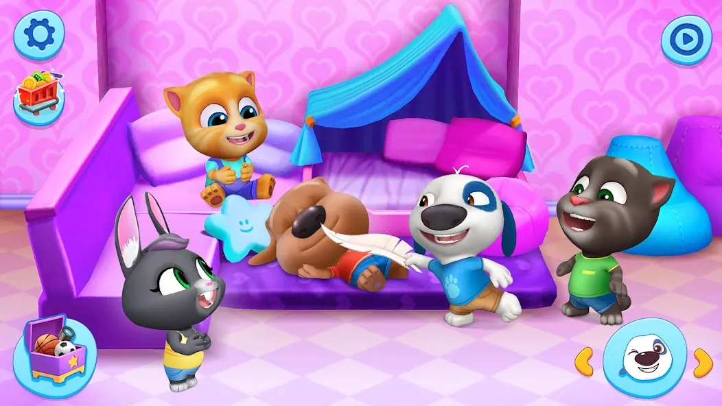My Talking Tom Friends Gameplay Vorschau 4