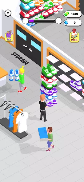 Outlets Rush in-game screenshot 4