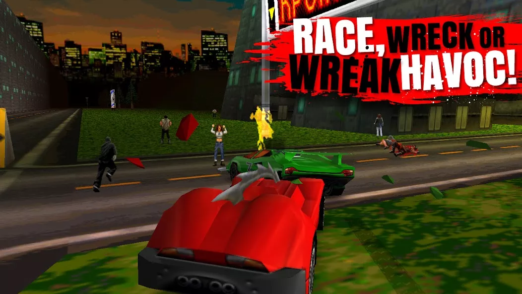 Captura de pantalla de Carmageddon 5