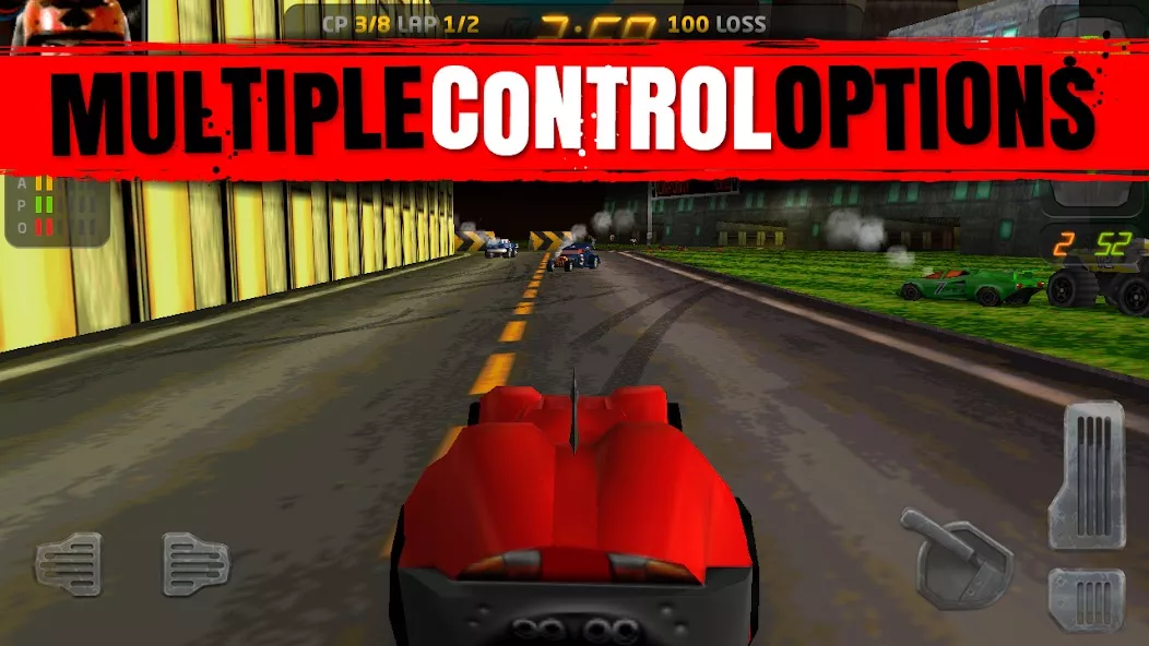 Captura de pantalla de Carmageddon 1