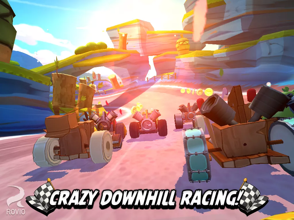 Captura de pantalla de Angry Birds Go! 2