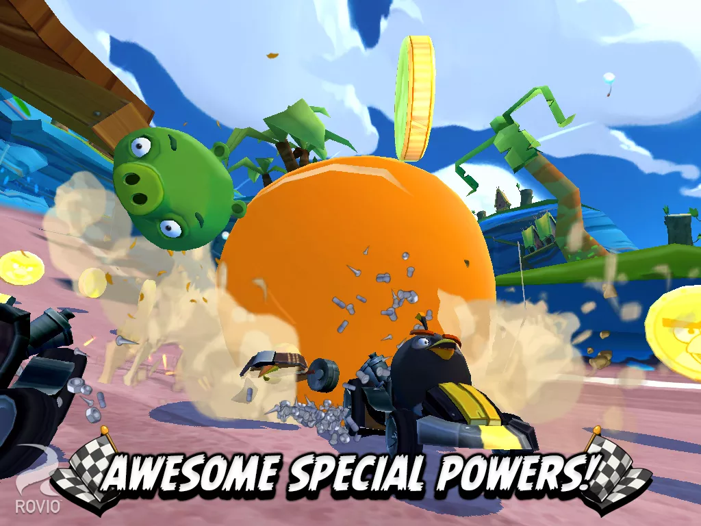 Captura de pantalla de Angry Birds Go! 3
