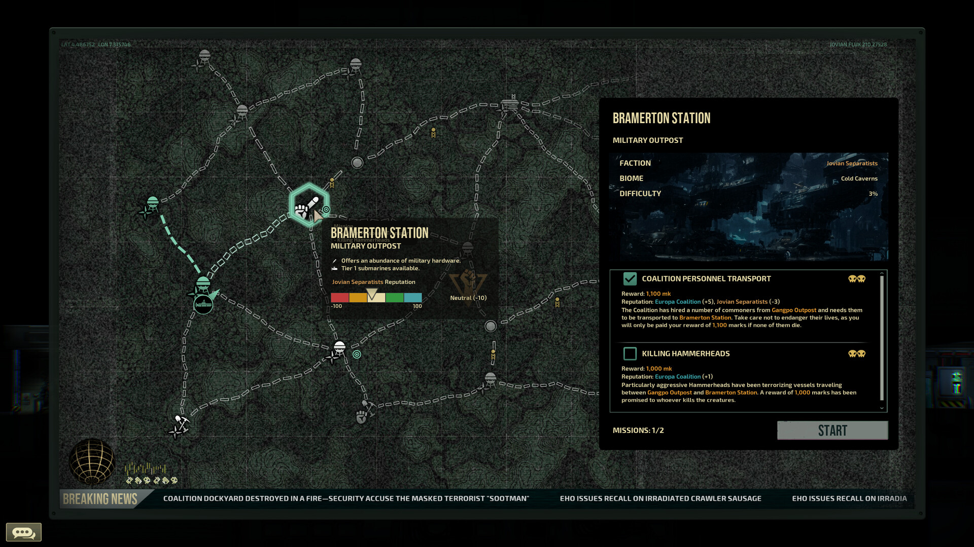 Screenshot 7 de gameplay de Barotrauma