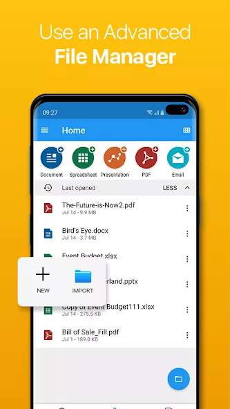 OfficeSuite Pro + PDF screenshot 5