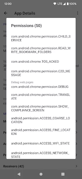 Apk Info app screenshot 2