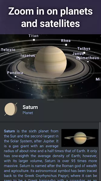 Captura de pantalla de Stellarium Plus – Star Map 5
