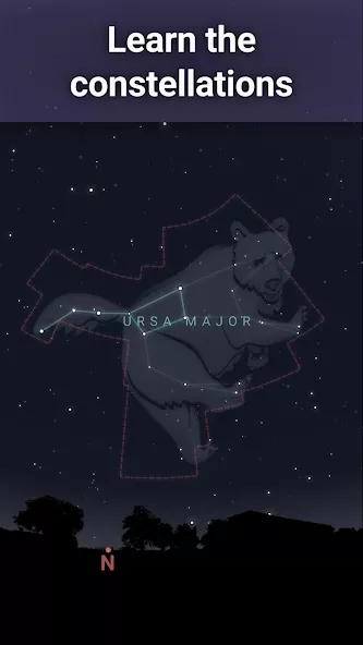 Captura de pantalla de Stellarium Plus – Star Map 3