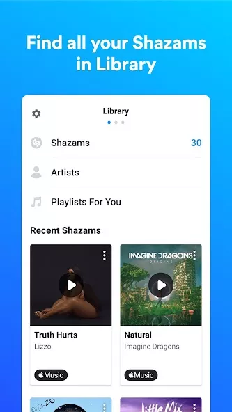 Captura de pantalla de Shazam 5