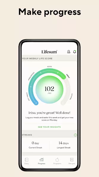 Lifesum: Calorie Tracker screenshot 5