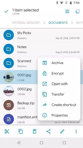 Solid Explorer File Manager screenshot 1