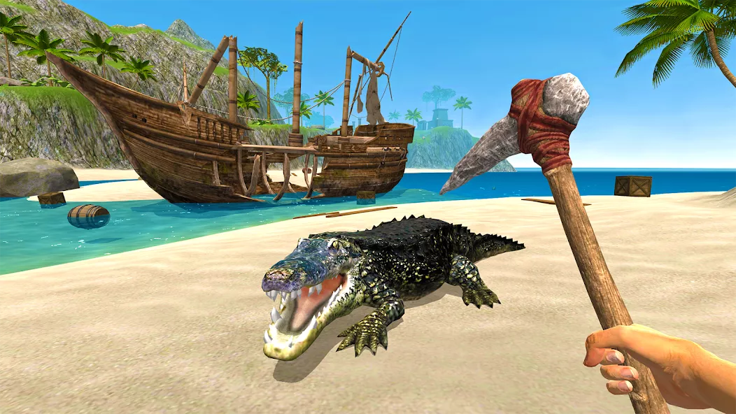 Uncharted Island Survival screenshot 1