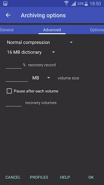 Screenshot 2 of RAR for Android