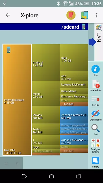 X-plore File Manager Screenshot 4