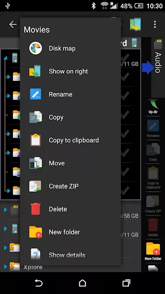 X-plore File Manager Screenshot 5