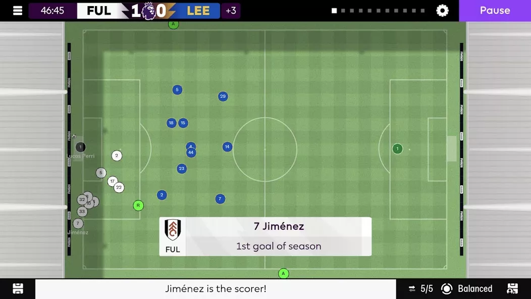 Schermata 3 di Football Manager Mobile 2026