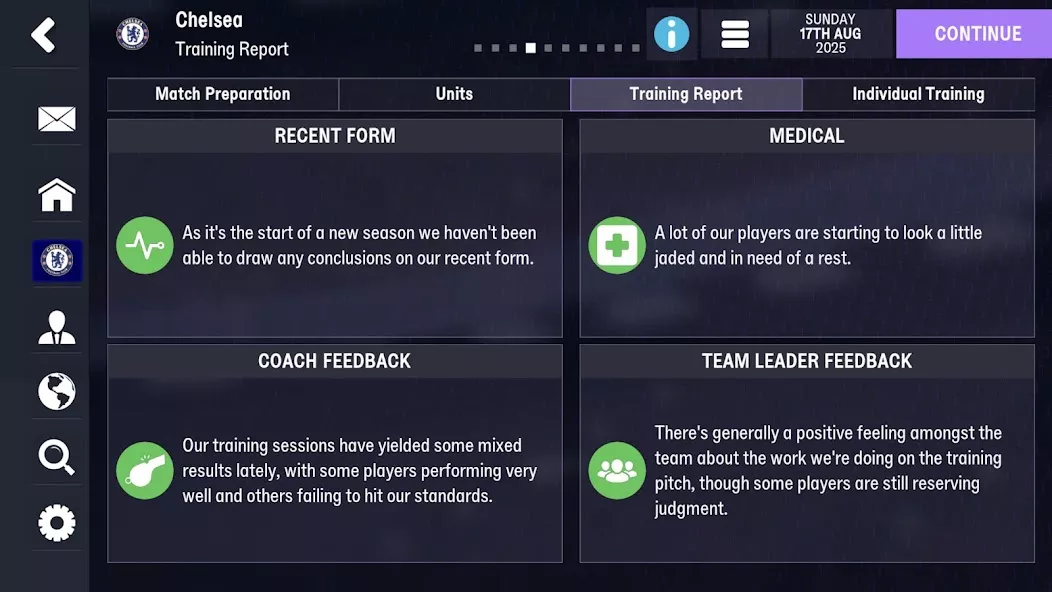 Schermata 5 di Football Manager Mobile 2026