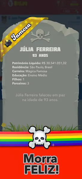 BitLife BR – Simulação de vida gameplay screenshot 1
