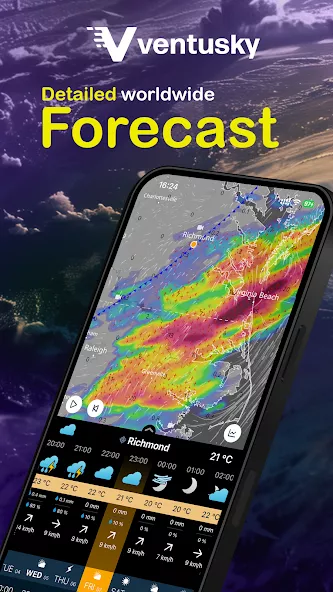Vista previa 1 de Ventusky: Weather Maps