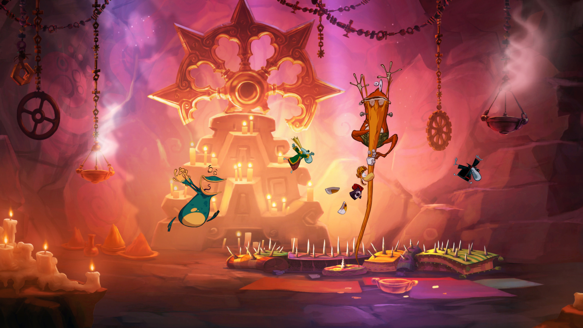 Rayman Origins gameplay screenshot 2