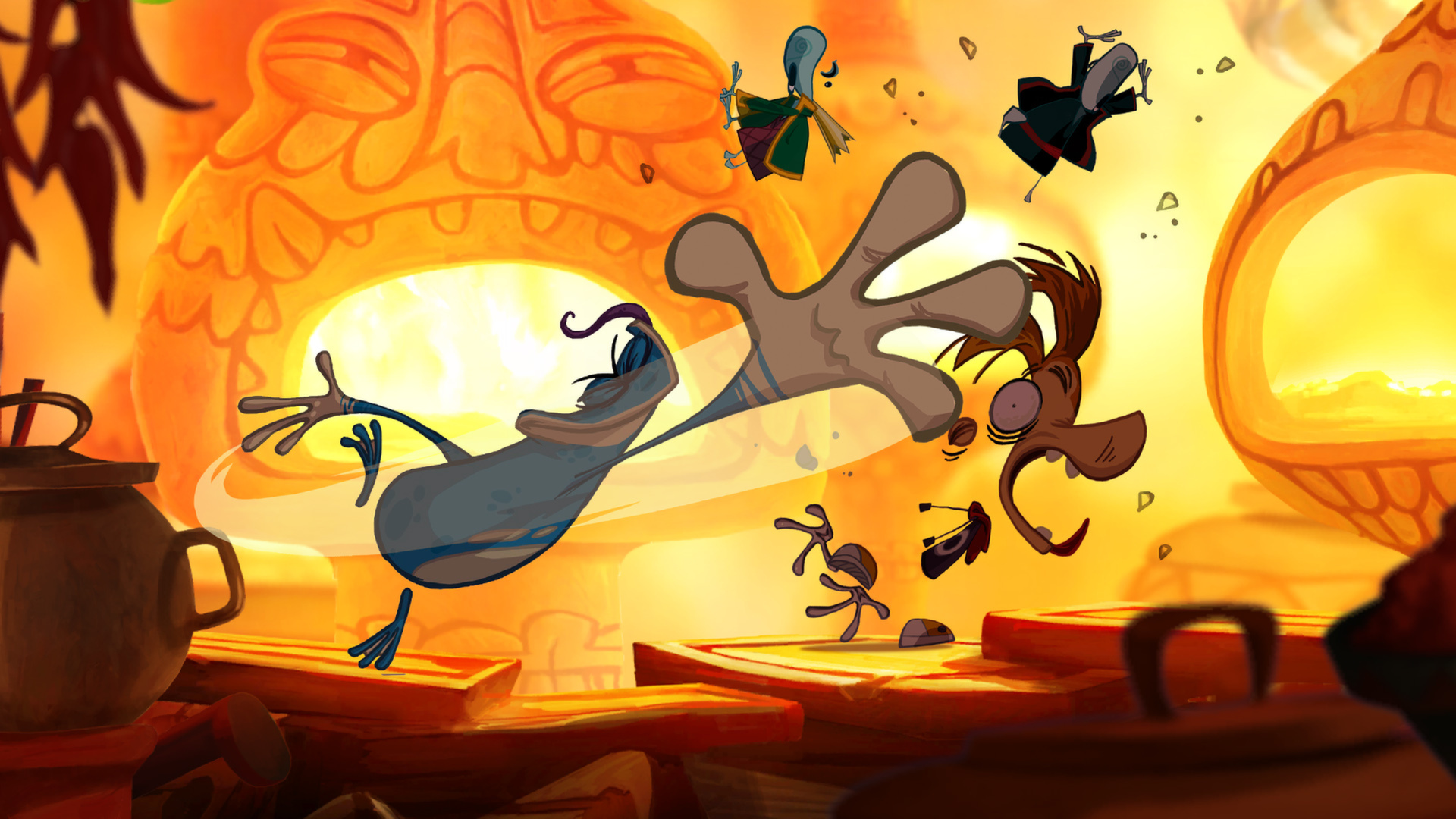Rayman Origins gameplay screenshot 5