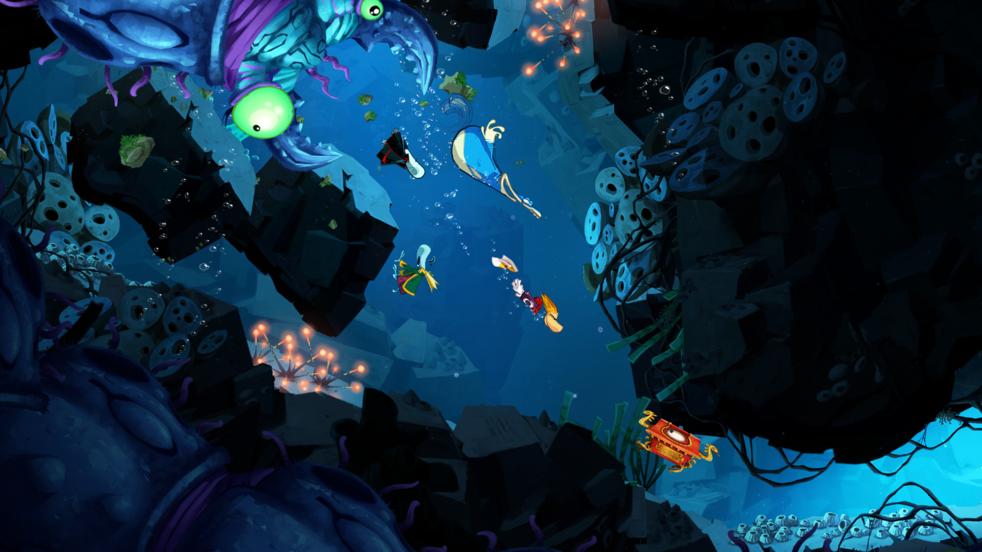 Rayman Origins gameplay screenshot 4