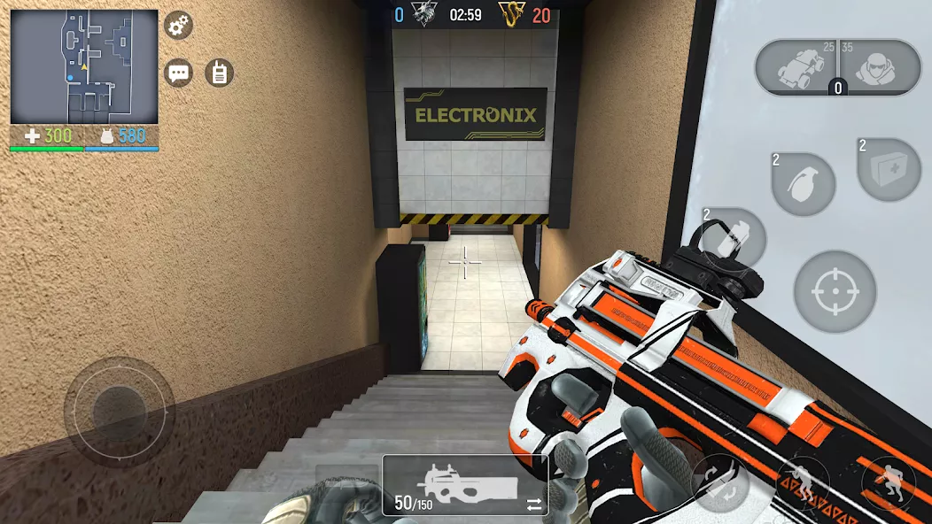 Captura de pantalla del gameplay de Modern Ops 5