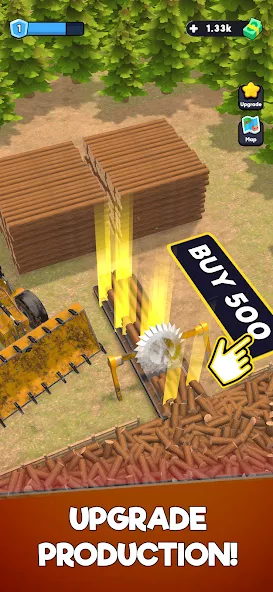 Idle Lumber Chopper Empire Inc screenshot 5