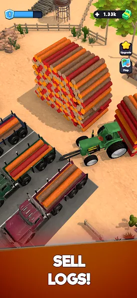 Idle Lumber Chopper Empire Inc screenshot 1