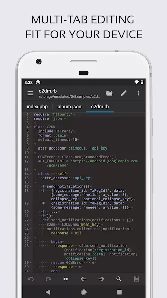 Code Editor Screenshot 3