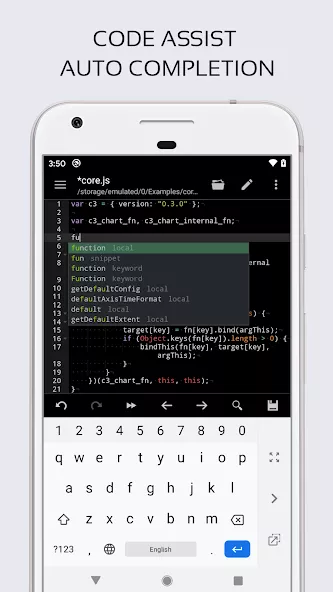 Code Editor Screenshot 2
