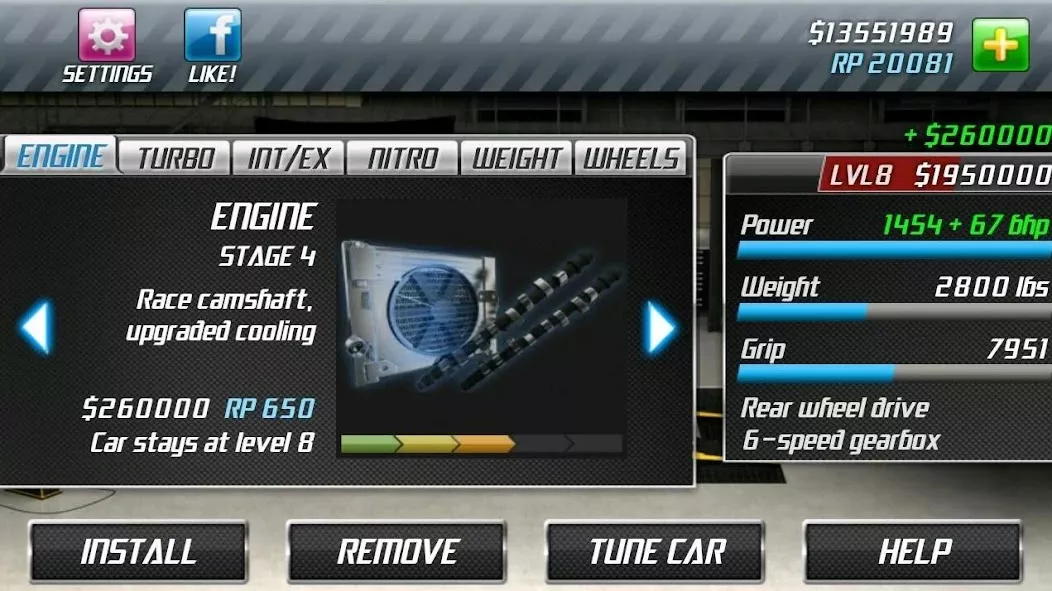 Screenshot Drag Racing 3