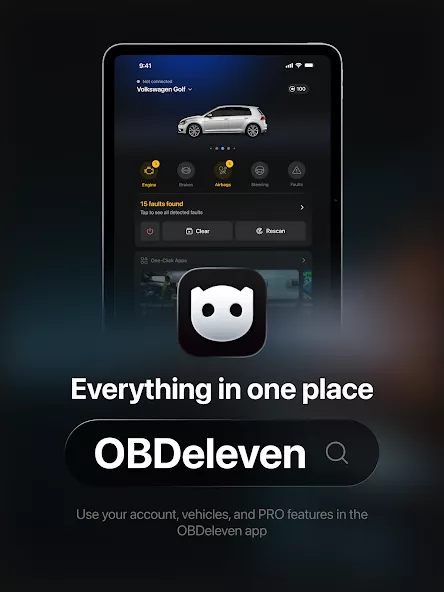 Screen Shot 1 of OBDeleven PRO