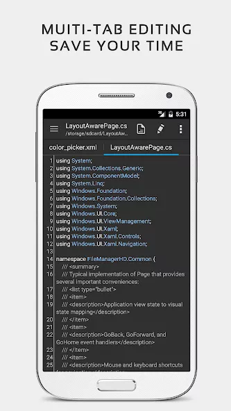 QuickEdit Text Editor Pro screenshot 5