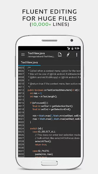 QuickEdit Text Editor Pro screenshot 3
