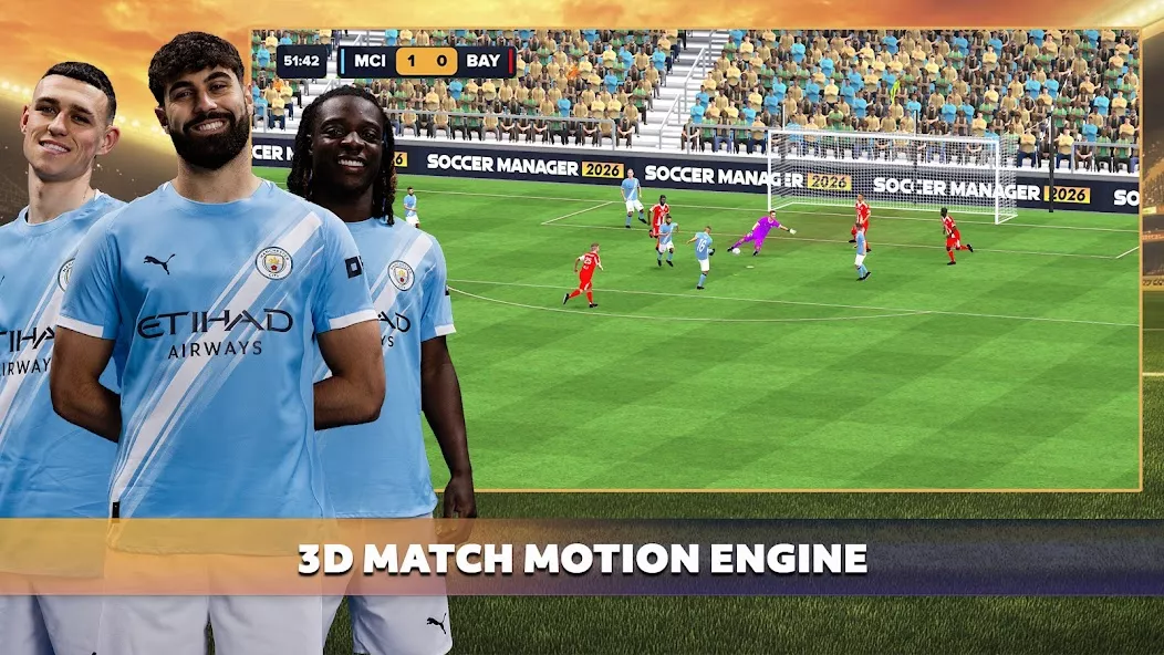 Soccer Manager 2026 – Football Image 5