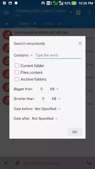 MiXplorer Silver File Manager Screenshot 2