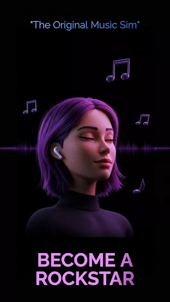 Music Wars Rockstar Rapper Sim screenshot 1